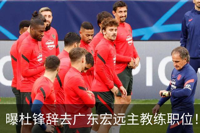 曝杜锋辞去广东宏远主教练职位！